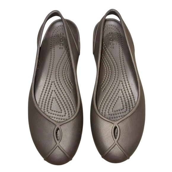 Crocs Olivia II Slingback Flats – Size 7 - Picture 2 of 6
